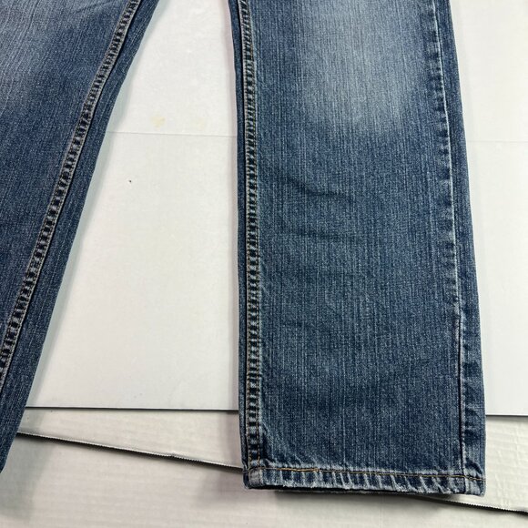 Levi's Jeans Mens 34x29* 559 Relaxed Fit Straight Leg Blue Faded Denim Tag 33x30 - Picture 5 of 16